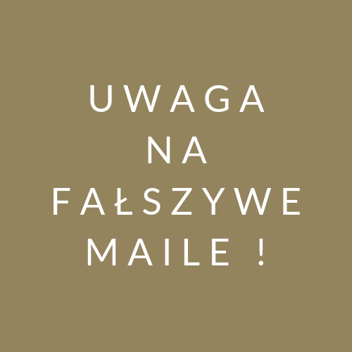 Uwaga na fałszywe maile!