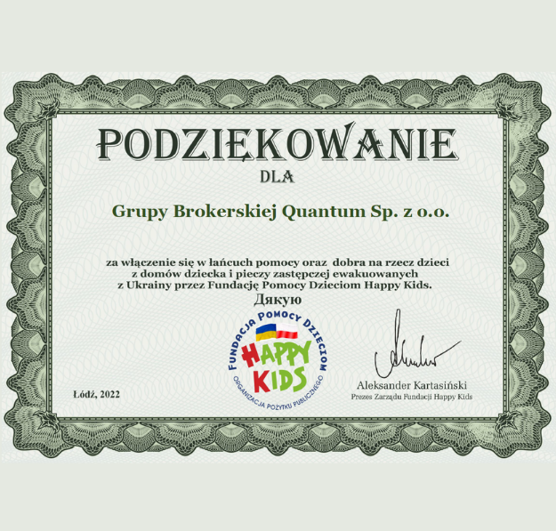 Zbiórka funduszy na ukraińskie dzieci z domów dziecka